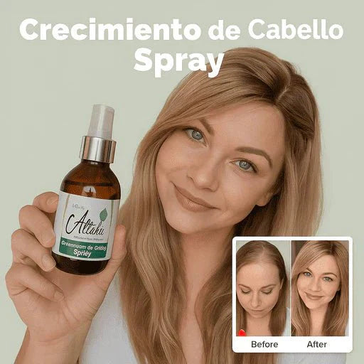 Crecimiento de Cabello Spray 🌿 - Beautyguate