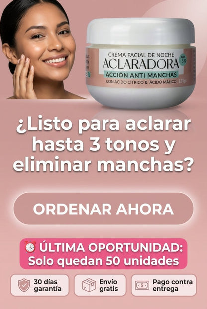 Crema Aclaradora AHA 05% - Beautyguate