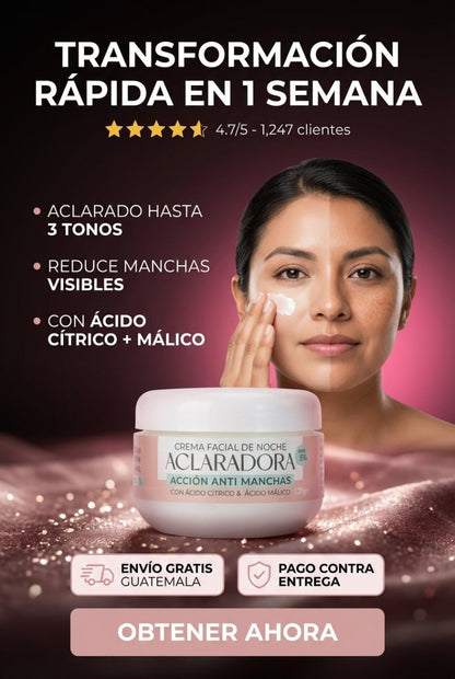 Crema Aclaradora AHA 05% - Beautyguate